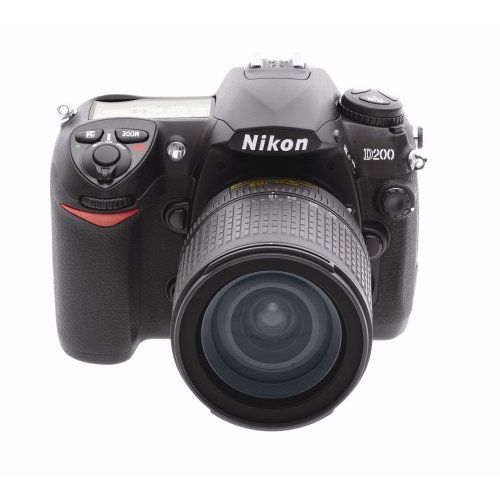  Nikon D200 10.2MP Digital SLR Camera with 18-135mm AF-S DX f/3.5-5.6G ED-IF Nikkor Zoom Lens