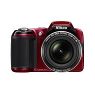 Nikon COOLPIX L810 16.1 MP Digital Camera with 26x Zoom NIKKOR ED Glass Lens and 3-inch LCD (Red) (OLD MODEL)