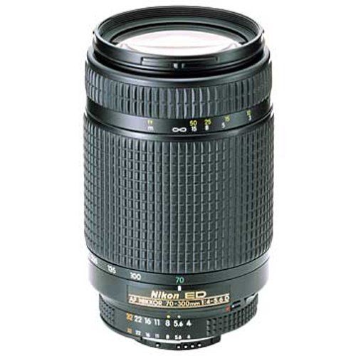 Nikon 70-300mm f/4-5.6D ED Auto Focus Nikkor SLR Camera Lens