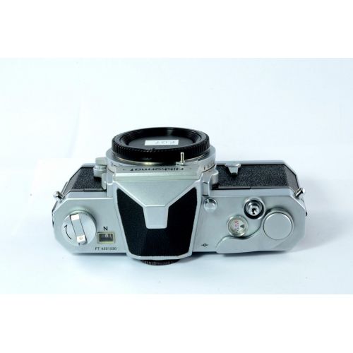  Chrome Nikon Nikkormat FTN 35MM Professional SLR film camera