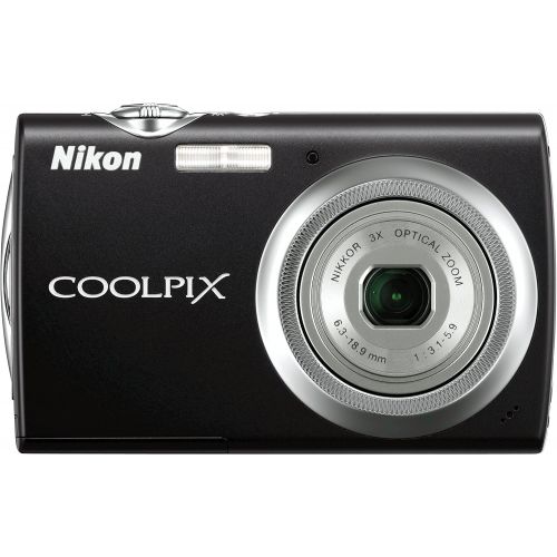  Nikon Coolpix S230 10MP Digital Camera with 3x Optical Zoom and 3 inch Touch Panel LCD (Jet Black)