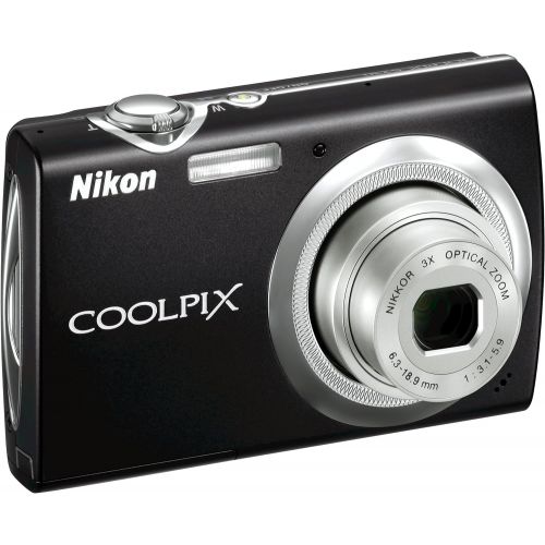  Nikon Coolpix S230 10MP Digital Camera with 3x Optical Zoom and 3 inch Touch Panel LCD (Jet Black)