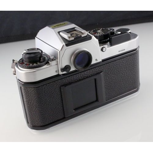  Nikon FA SLR film camera in chrome body; lens is not included