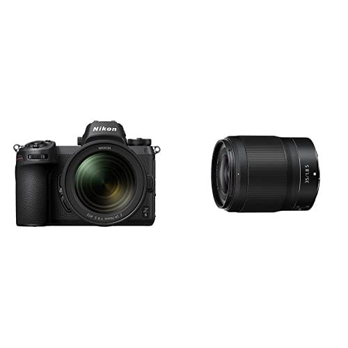  Nikon Z6 FX-Format Mirrorless Camera Body w/NIKKOR Z 24-70mm f/4 S and NIKKOR Z 35mm f/1.8 S