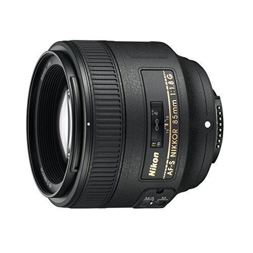  Nikon AF-S NIKKOR 85?mm f/1.8G Lens, Black