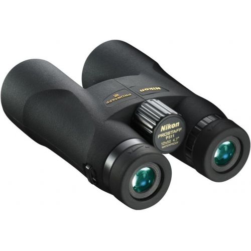  Nikon 7573 PROSTAFF 5 12X50mm Binoculars Bundle with Nikon Lens Pen and Lumintrail Cleaning Cloth