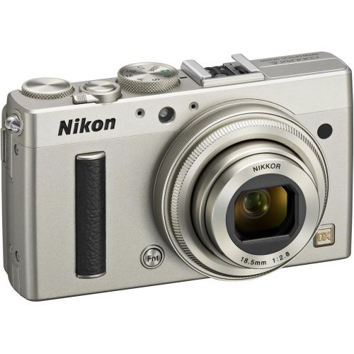  Nikon COOLPIX A 16.2 MP Digital Camera with 28mm f/2.8 Lens (Silver) (Discontinued by Manufacturer)