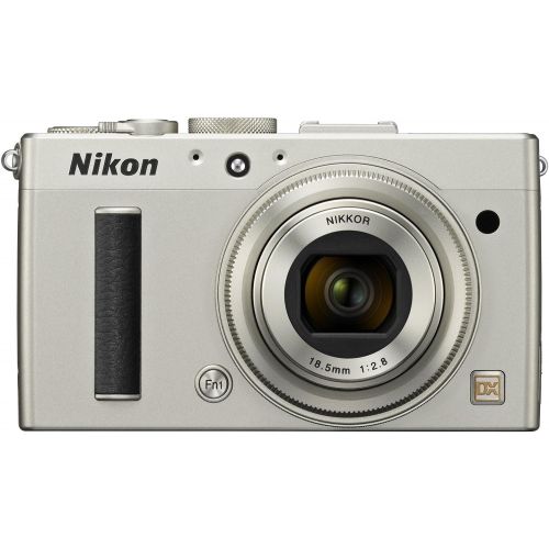  Nikon COOLPIX A 16.2 MP Digital Camera with 28mm f/2.8 Lens (Silver) (Discontinued by Manufacturer)