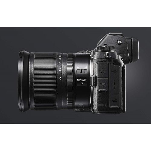  Nikon Z6 + Z 24-70mm + FTZ Mirrorless Camera Kit (24.5 megapixel, Ultra Wide ISO, 12 fps, Eye-Detection AF, 4K Movie) VOA020K003