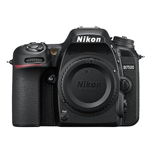  Nikon D7500 Digital DSLR Camera Body - Black