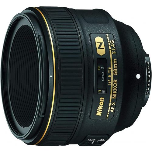  Nikon AF-S FX NIKKOR 58mm f/1.4G Lens for Nikon DSLR Cameras