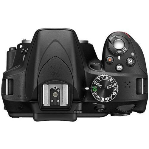  Nikon D3300 Digital SLR Camera Body (Black) - International Version (No Warranty)