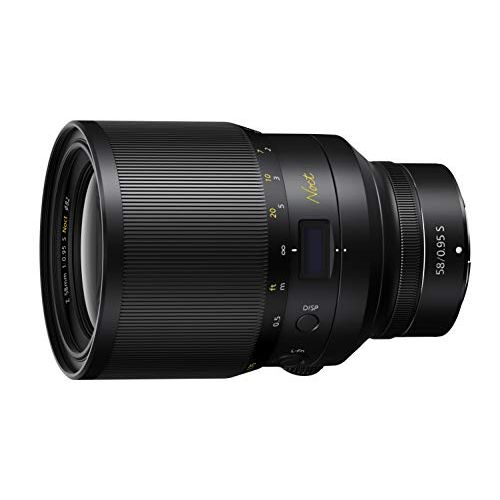  Nikon NIKKOR Z 58mm f/0.95 S Noct Ultra-Shallow Depth of Field Prime Lens for Nikon Z Mirrorless Cameras