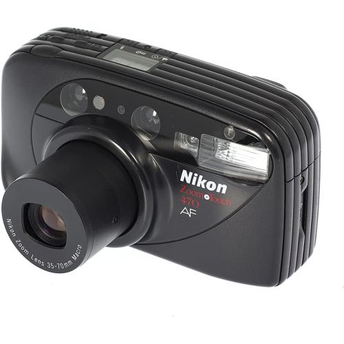  Nikon Zoom Touch 470 AF 35mm film Camera Nikon Zoom Lens 35-70mm Macro