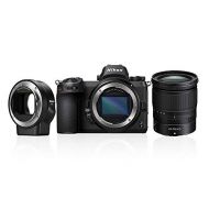 Nikon Z6 + Z 24-70mm + FTZ Mirrorless Camera Kit (24.5 megapixel, Ultra Wide ISO, 12 fps, Eye-Detection AF, 4K Movie) VOA020K003