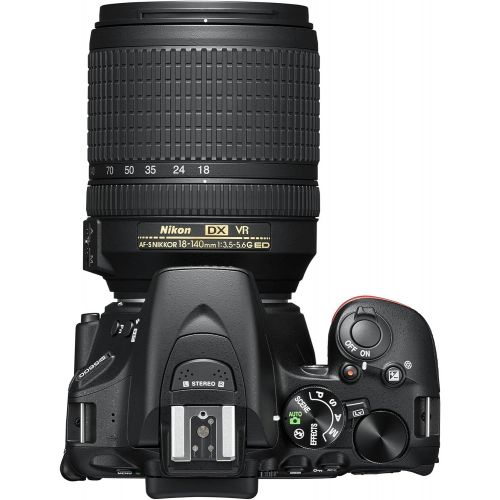  Nikon D5600 DX-format Digital SLR w/ AF-S DX NIKKOR 18-140mm f/3.5-5.6G ED VR