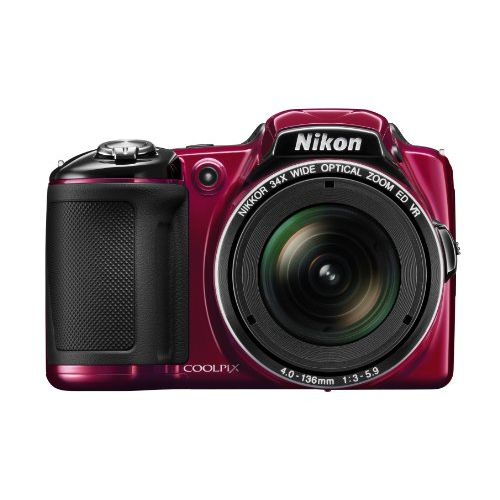  Nikon COOLPIX L830 16 MP CMOS Digital Camera with 34x Zoom NIKKOR Lens and Full 1080p HD Video