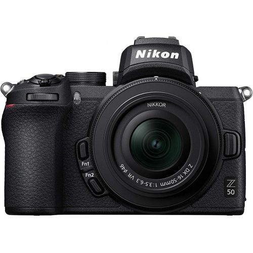  Nikon Z50 + Z DX 16-50mm + FTZ Mirrorless Camera Kit (209-point Hybrid AF, High Speed Image Processing, 4K UHD Movies, High Resolution LCD Monitor) VOA050K004