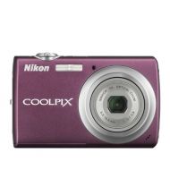 Nikon Coolpix S220 10MP Digital Camera with 3x Optical Zoom and 2.5 inch LCD (Plum)