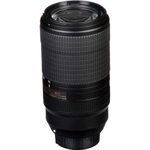  Nikon AF-P NIKKOR 70-300mm f/4.5-5.6E ED VR Fixed Zoom Digital Slr Camera Lens, Black