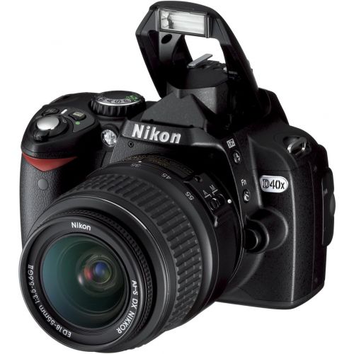  Nikon D40x 10.2MP Digital SLR Camera with 18-55mm f/3.5-5.6G ED II AF-S DX Zoom-Nikkor Lens (OLD MODEL)