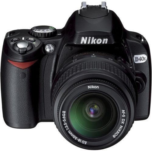  Nikon D40x 10.2MP Digital SLR Camera with 18-55mm f/3.5-5.6G ED II AF-S DX Zoom-Nikkor Lens (OLD MODEL)