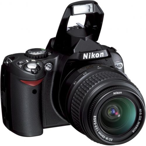  Nikon D40x 10.2MP Digital SLR Camera with 18-55mm f/3.5-5.6G ED II AF-S DX Zoom-Nikkor Lens (OLD MODEL)