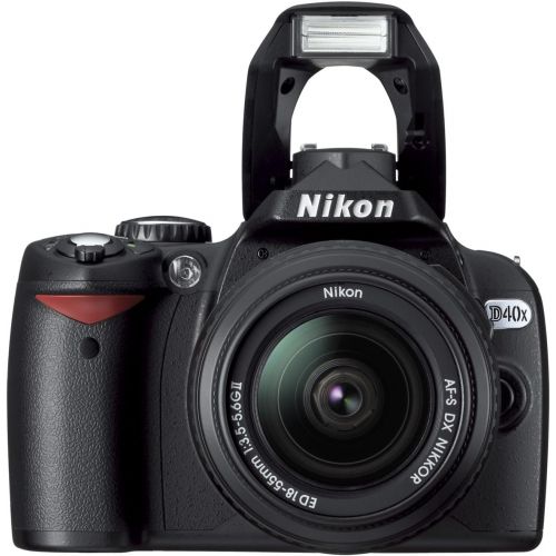  Nikon D40x 10.2MP Digital SLR Camera with 18-55mm f/3.5-5.6G ED II AF-S DX Zoom-Nikkor Lens (OLD MODEL)