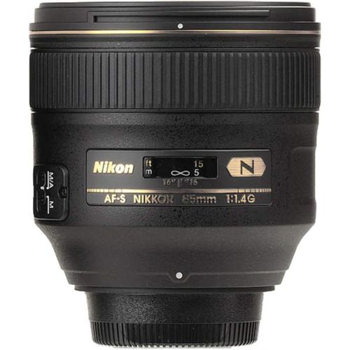  Nikon AF-S FX NIKKOR 85mm f/1.4G Lens with Auto Focus for Nikon DSLR Cameras