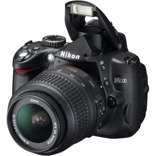  Nikon D5000 DSLR Camera with 18-55mm f/3.5-5.6G VR and 55-200mm f/4-5.6G VR Lenses (OLD MODEL)