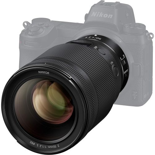  Nikon NIKKOR Z 50mm f/1.2 S Standard Ultra Fast Prime Lens for Nikon Z Mirrorless Cameras