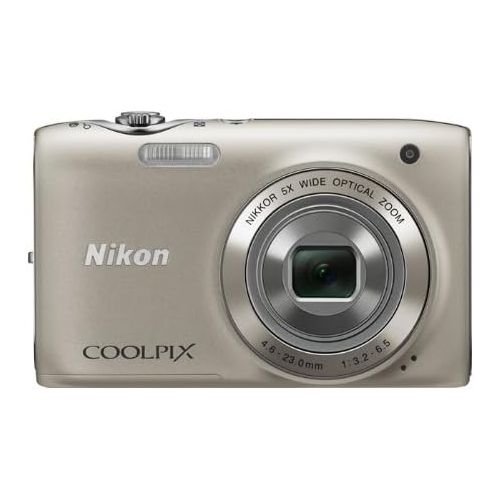  Nikon COOLPIX S3100 14 MP Digital Camera with 5x NIKKOR Wide-Angle Optical Zoom Lens and 2.7-Inch LCD (Silver)