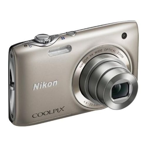  Nikon COOLPIX S3100 14 MP Digital Camera with 5x NIKKOR Wide-Angle Optical Zoom Lens and 2.7-Inch LCD (Silver)