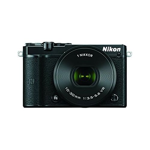  Nikon 1 J5 Mirrorless Digital Camera w/ 10-30mm PD-ZOOM Lens (Black)