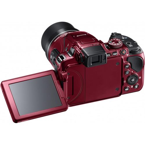  Nikon DIGITAL CAMERA COOLPIX B700 Optical 60 times zoom 20,290,000 pixels RED B700RD [Camera](Japan Import-No Warranty)