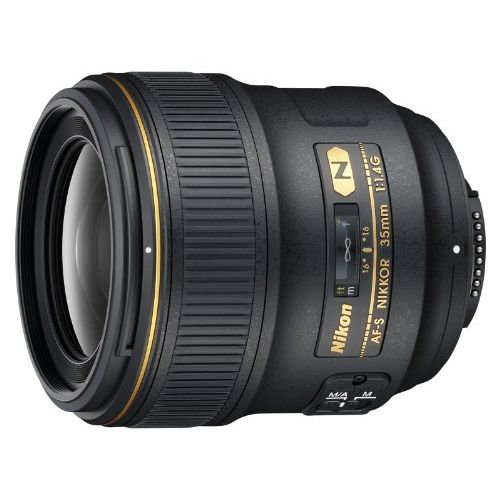  Nikon AF FX NIKKOR 35mm f/1.4G Fixed Focal Length Lens with Auto Focus for Nikon DSLR Cameras