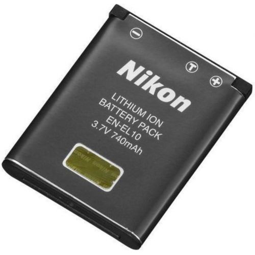 Nikon EN-EL10 Lithium-ion Battery for Nikon Coolpix Digital Cameras (Discontinued by Manufacturer)