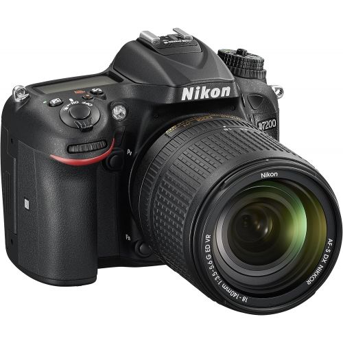  Nikon D7200 DX-format DSLR w/ 18-140mm VR Lens (Black)