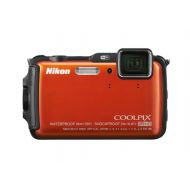 Nikon COOLPIX AW120 16 MP Wi-Fi and Waterproof Digital Camera with GPS and Full HD 1080p Video (Orange) (Discontinued by Manufacturer)