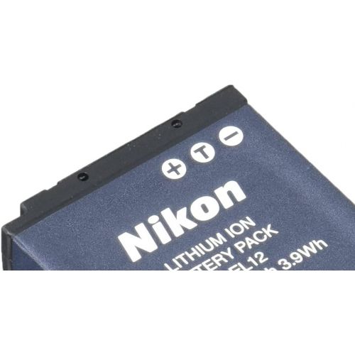  Nikon 25780 EN-EL12 Rechargeable Li-ion Battery for Select Coolpix Models , black