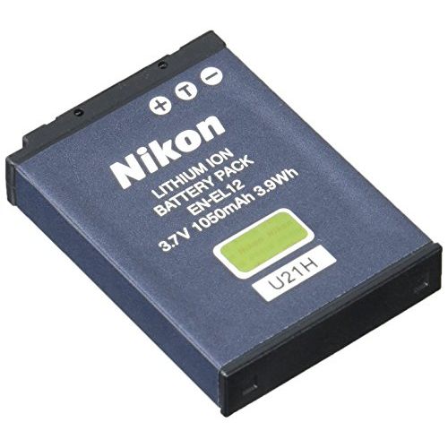  Nikon 25780 EN-EL12 Rechargeable Li-ion Battery for Select Coolpix Models , black