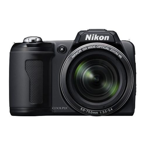  Nikon Coolpix L110 12.1MP Digital Camera with 15x Optical Vibration Reduction (VR) Zoom and 3.0-Inch LCD (Black)