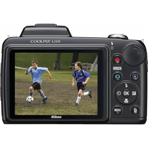  Nikon Coolpix L110 12.1MP Digital Camera with 15x Optical Vibration Reduction (VR) Zoom and 3.0-Inch LCD (Black)