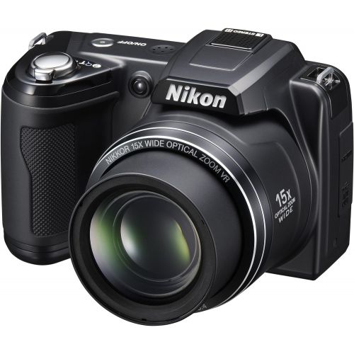  Nikon Coolpix L110 12.1MP Digital Camera with 15x Optical Vibration Reduction (VR) Zoom and 3.0-Inch LCD (Black)