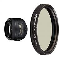 Nikon Lens for DSLR Cameras with Circular Polarizer Lens