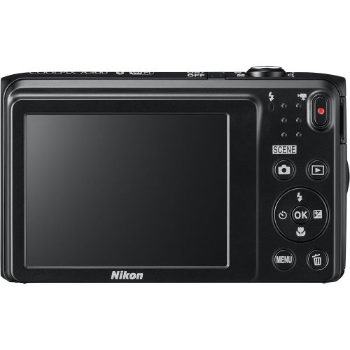  Nikon Coolpix A300 20 MP Point & Shoot Digital Camera, Black