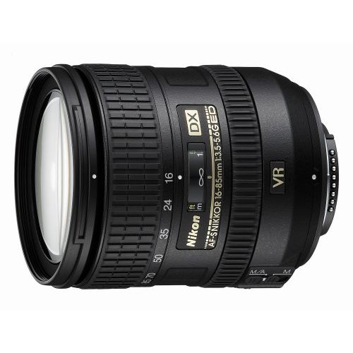  Nikon AF-S DX NIKKOR 16-85mm f/3.5-5.6G ED Vibration Reduction Zoom Lens with Auto Focus for Nikon DSLR Cameras