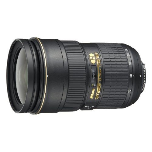  Nikon AF-S FX NIKKOR 24-70mm f/2.8G ED Zoom Lens with Auto Focus for Nikon DSLR Cameras