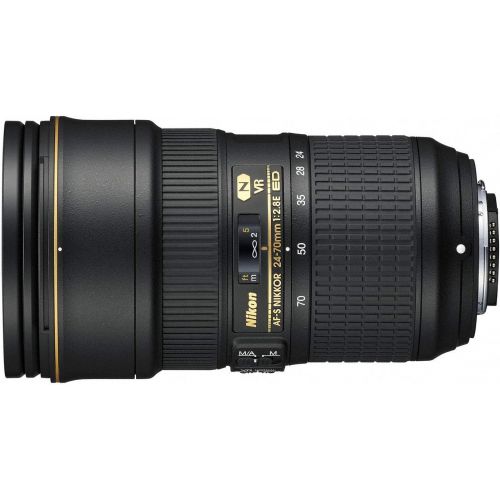  Nikon AF-S FX NIKKOR 24-70mm f/2.8G ED Zoom Lens with Auto Focus for Nikon DSLR Cameras