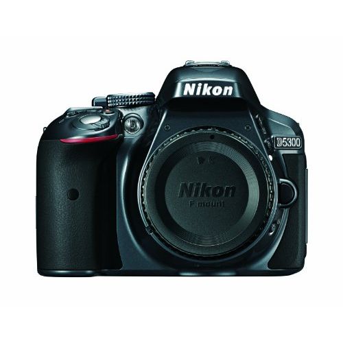  Nikon D5300 24.2 MP CMOS Digital SLR Camera with Built-in Wi-Fi and GPS Body Only (Grey)